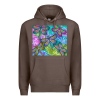 Coffee dragonflies Premium Hoodie - TumblerDesignByShophia
