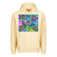 Pina Colada dragonflies Premium Hoodie - TumblerDesignByShophia