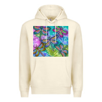 Sandshell dragonflies Premium Hoodie - TumblerDesignByShophia