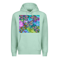 Seafoam dragonflies Premium Hoodie - TumblerDesignByShophia