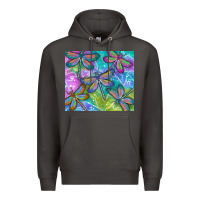 Smoke dragonflies Premium Hoodie - TumblerDesignByShophia