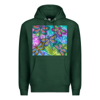 Sports Green dragonflies Premium Hoodie - TumblerDesignByShophia