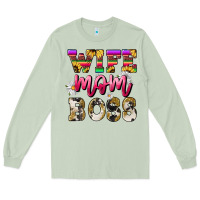 Matcha wife mom boss daisy Long Sleeve Tee - NancyCooperArtShop
