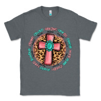 Charcoal Heather love myself cross Classic Tee - MaliasSmallBusiness
