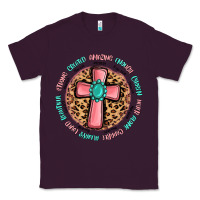 Plum love myself cross Classic Tee - MaliasSmallBusiness