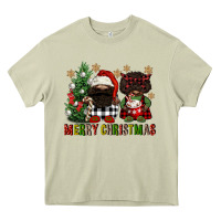 Mossy merry christmas buffalo afro gnomies Heavy Core Tee - FaDigitalArtStudio