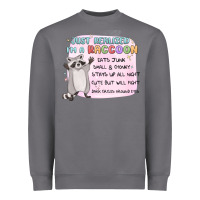 Storm just realized im a raccoon Heavyweight Sweatshirt - MaliasSmallBusiness