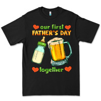 Black our first father's day together Premium Tee - HRA Design Shop