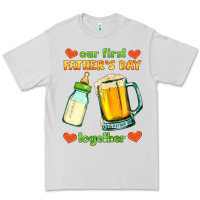 Dove Grey our first father's day together Premium Tee - HRA Design Shop