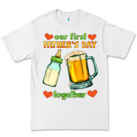 White our first father's day together Premium Tee - HRA Design Shop