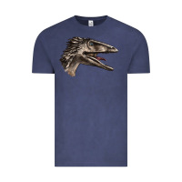 Vintage Denim Deinonychus Face Vintage Tee - LillyAllenDesigns