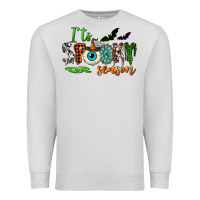 Dove Grey It's spooky season Premium Sweatshirt - NancyCooperArtShop