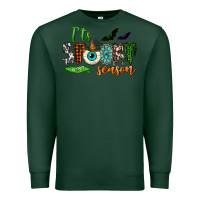 Sports Green It's spooky season Premium Sweatshirt - NancyCooperArtShop