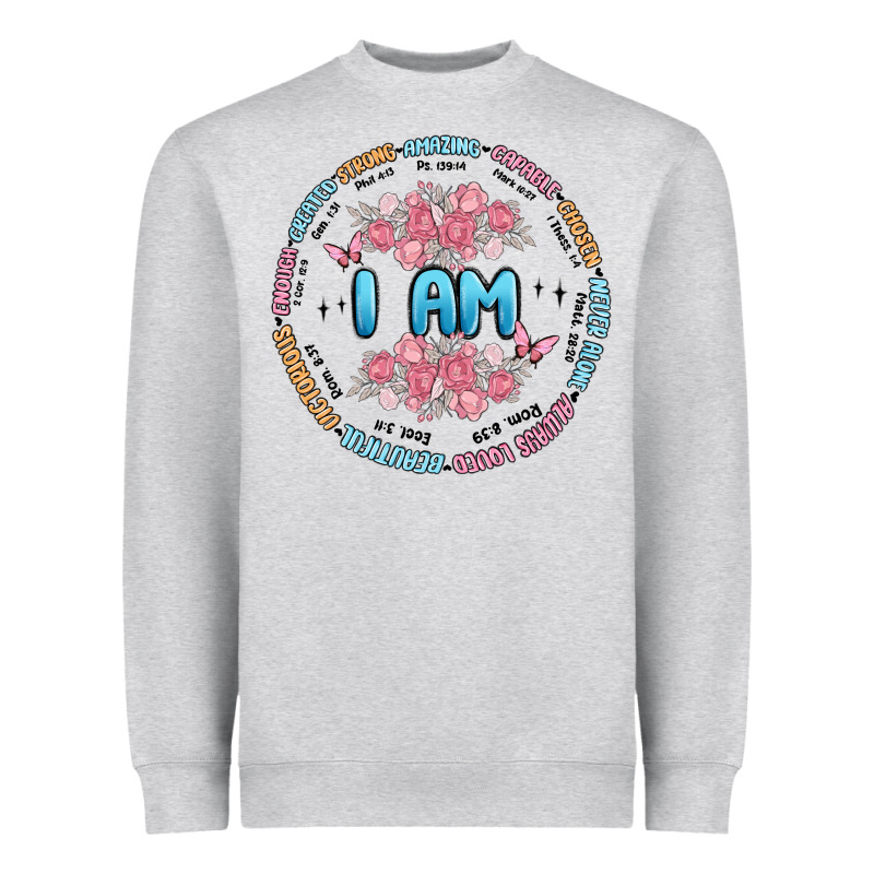I Am Inspiration Heavyweight Sweatshirt by MaliasSmallBusiness | Teevron