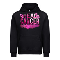 Black Heal Cancer for nothing is impossible Urban Hoodie - FaDigitalArtStudio