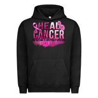 Pigment Black Heal Cancer for nothing is impossible Urban Hoodie - FaDigitalArtStudio