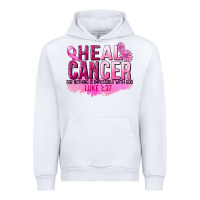 White Heal Cancer for nothing is impossible Urban Hoodie - FaDigitalArtStudio
