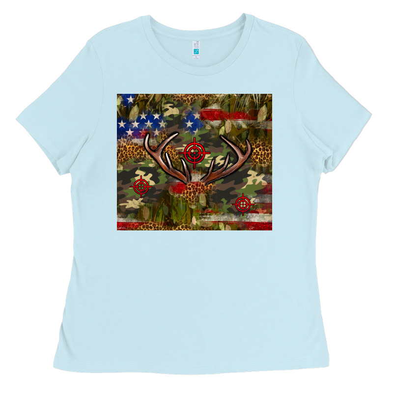 Hunting Leopard Usa Flag Tumbler 4th Of July Ladies Tee by Neo Western | Teevron