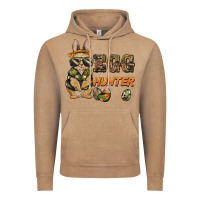 Vintage Coffee easter egg hunter rabbit bunny Vintage Hoodie - BarkalooDesign