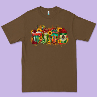 Our Lady Drink Premium Tee Designed By Racoondesign