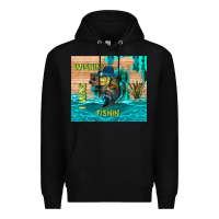Black wıshın i was fıshın Premium Hoodie - TumblerDesignByShophia