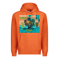 Carrot wıshın i was fıshın Premium Hoodie - TumblerDesignByShophia