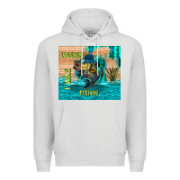 Dove Grey wıshın i was fıshın Premium Hoodie - TumblerDesignByShophia