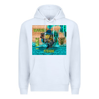 White wıshın i was fıshın Premium Hoodie - TumblerDesignByShophia