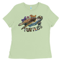 Matcha just a girl who loves turtles Ladies Tee - SublimationCraftShop