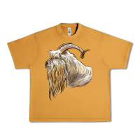 Peanut Butter kiko goat face Urban Heavy Tee - LillyAllenDesigns