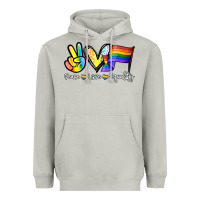 Moon Dust Peace love equality Heavyweight Hoodie - NancyCooperArtShop