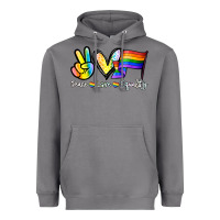 Storm Peace love equality Heavyweight Hoodie - NancyCooperArtShop