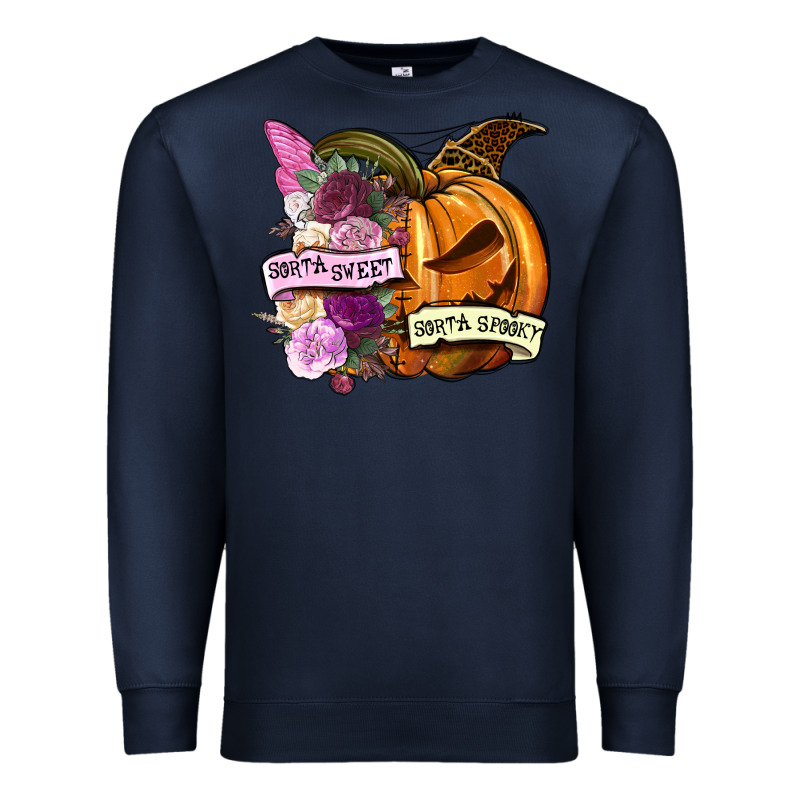 Sorta Sweet Sorta Spooky Premium Sweatshirt by NancyCooperArtShop | Teevron