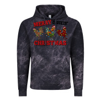 Cloud Black Merry Cluckin' Christmas Vintage Hoodie - RanaPortraitStore