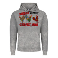 Cloud Rock Merry Cluckin' Christmas Vintage Hoodie - RanaPortraitStore