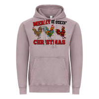 Vintage Zinc Merry Cluckin' Christmas Vintage Hoodie - RanaPortraitStore
