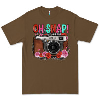 Cacao oh snap rose grey leopard vintage camera Premium Tee - FaDigitalArtStudio