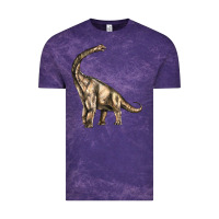 Cloud Purple Brachiosaurus Vintage Tee - LillyAllenDesigns