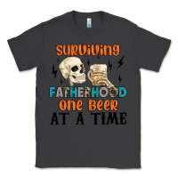 Smoke surviving fatherhood one beer at a time Classic Tee - MaliasSmallBusiness