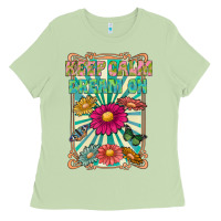 Matcha keep calm dream on Ladies Tee - CowhideDigitalArt