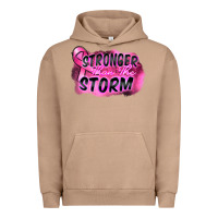 Pigment Burro Stronger than the storm Urban Hoodie - FaDigitalArtStudio