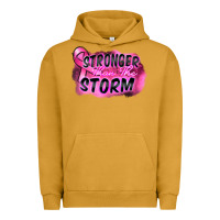 Pigment Peanut Butter Stronger than the storm Urban Hoodie - FaDigitalArtStudio