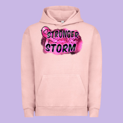 Stronger Than The Storm Urban Hoodie Designed By Fadigitalartstudio