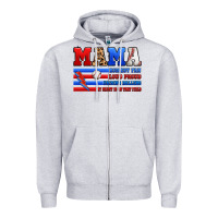 Baseball Mama Zipper Hoodie | Teevron