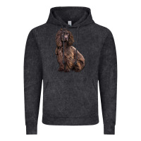 Vintage Black Boykin Spaniel Dog Vintage Hoodie - LillyAllenDesigns