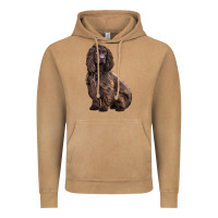 Vintage Camel Boykin Spaniel Dog Vintage Hoodie - LillyAllenDesigns