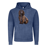 Vintage Denim Boykin Spaniel Dog Vintage Hoodie - LillyAllenDesigns