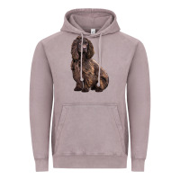 Vintage Zinc Boykin Spaniel Dog Vintage Hoodie - LillyAllenDesigns