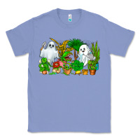 Colony Blue Spooky Plants Classic Tee - CowhideDigitalArt