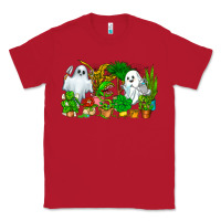 Red Spooky Plants Classic Tee - CowhideDigitalArt